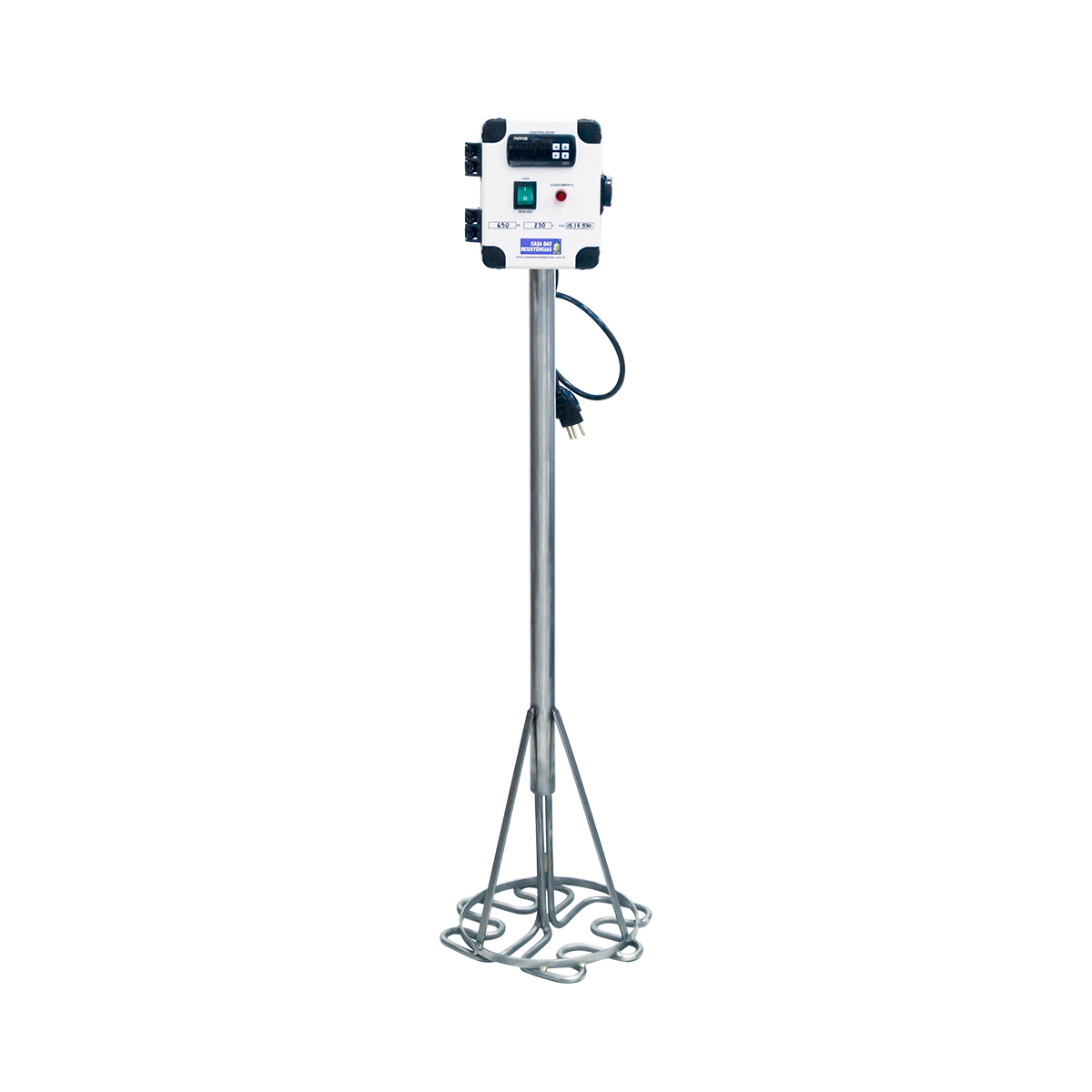 RESISTÊNCIA DE IMERSÃO PARA DESCRISTALIZAÇÃO DE MEL HOTMEL Ø330 X 1175mm 750W 230V Hotmel HT330
