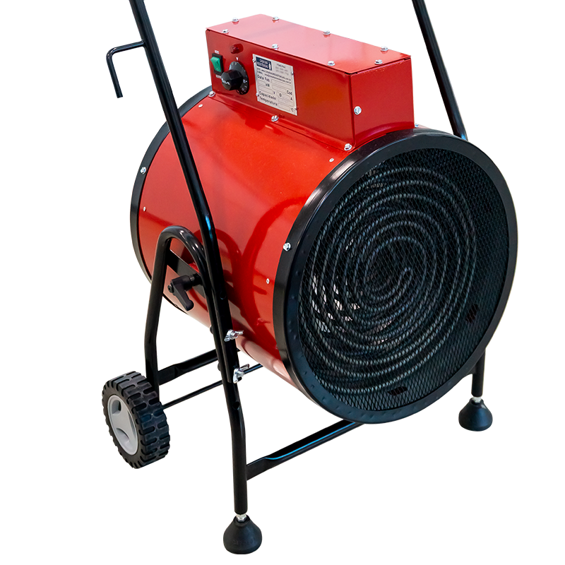 AQUECEDOR INDUSTRIAL DE AMBIENTES AT15000 15KW 380V TRIFÁSICO Ventilador de Ar Quente