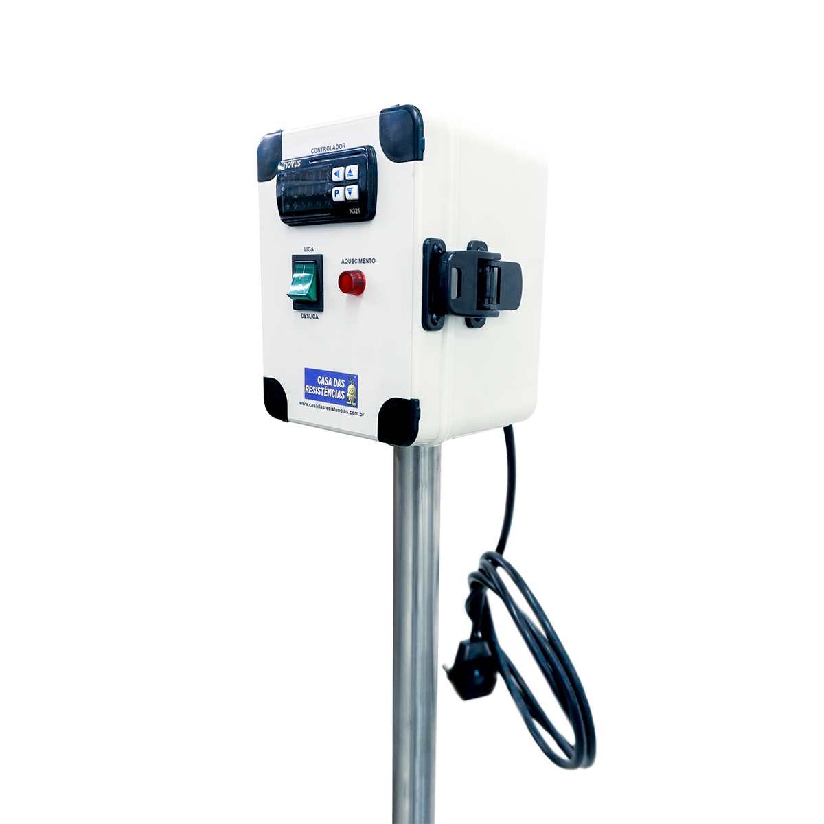 RESISTÊNCIA DE IMERSÃO PARA DESCRISTALIZAÇÃO DE MEL HOTMEL Ø530 X 1455mm 3000W 230V Hotmel HT530