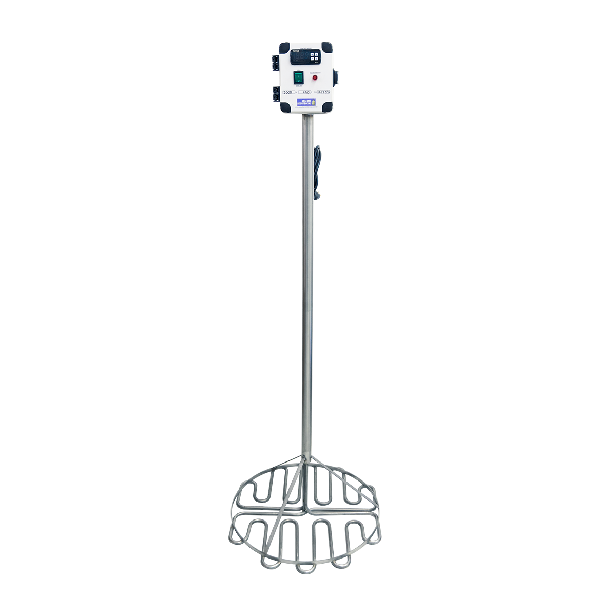 RESISTÊNCIA DE IMERSÃO PARA DESCRISTALIZAÇÃO DE MEL HOTMEL Ø530 X 1455mm 3000W 230V Hotmel HT530