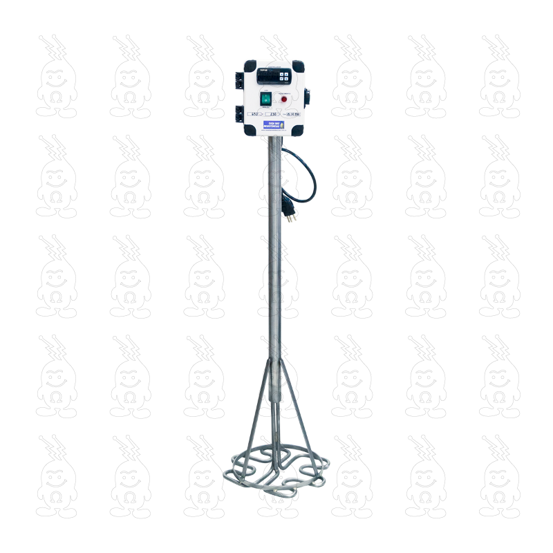 AQUECEDOR DE IMERSÃO PARA DESCRISTALIZAÇÃO DE MEL HOTMEL Ø330 X 900mm 750W 230V AQUECEDOR DE IMERSÃO PARA DESCRISTALIZAÇÃO DE MEL HOTMEL Ø330 X 900mm 750W 230V