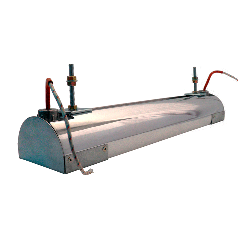 Calha Quartzo Resistência Elétrica Infravermelha para Termoformagem
