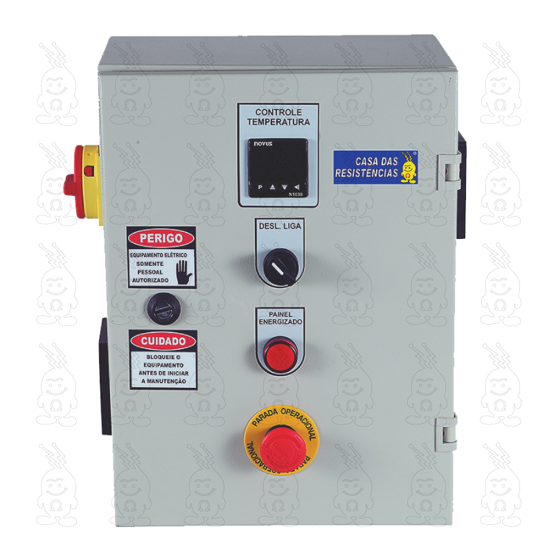 Painel de Controle Painel de Controle de Temperatura Industrial