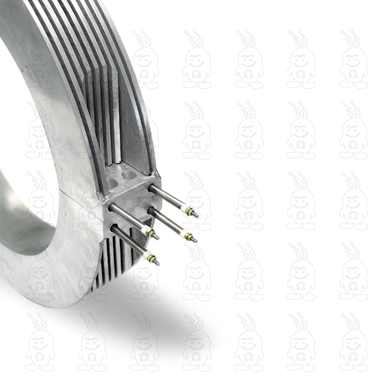 RESISTÊNCIA FUNDIDA DE ALUMÍNIO Ø400 x 80mm 5600W 440V RESISTÊNCIA FUNDIDA DE ALUMÍNIO Ø400 x 80mm 5600W 440V