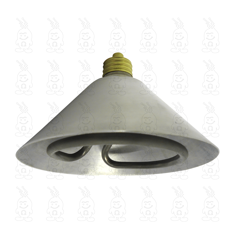AQUECEDOR CAMPÂNULA REFLETORA PARA CRIAÇÃO DE AVES Ø100 x 55mm 250W 220V