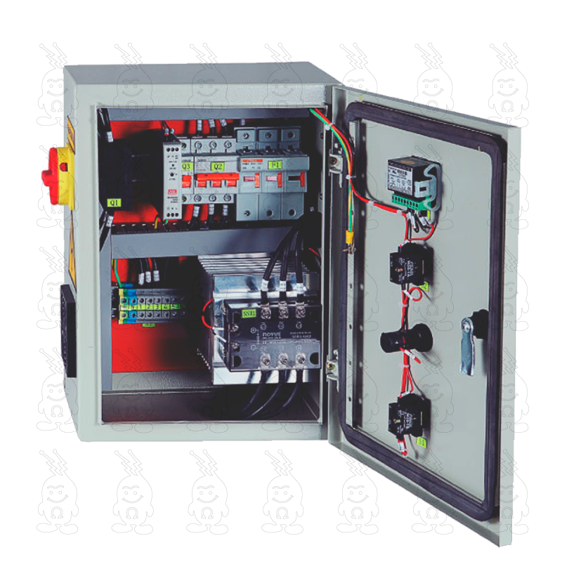 Painel de Controle Painel de Controle de Temperatura Industrial