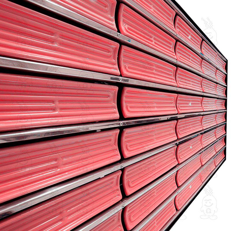 Painel Calha Cerâmica Painel de Resistências Elétricas Infravermelhas de Cerâmica
